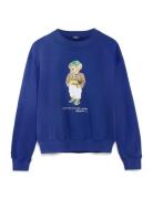 Polo Ralph Lauren Polo Bear Lightweight Fleece Crewneck Blå
