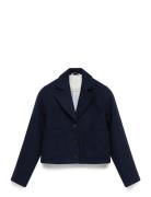 MSCH Copenhagen Mschkeola Secilia Wool Short Jacket Marinblå
