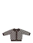 Smallstuff Cardigan, Ao Elephants, Merino Wool, Nature Melange Brun