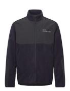 HALO Halo Blocked Zip Fleece Marinblå