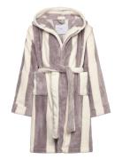 Rosemunde Kids Rhflurry Kids Hooded Fleece Robe Lila