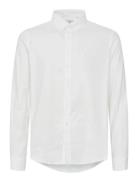Casual Friday Cfanton Ls Bd Fil A Fil Shirt Vit