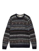 Anerkjendt Aksune Reverse Inka Knit Marinblå