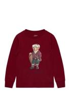 Ralph Lauren Kids 26/1 Jersey-Knt-T-Shirt Burgundy