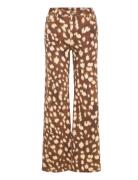 Vero Moda Vmlola Tessa Hr Wide Print Jeans Exp Brun
