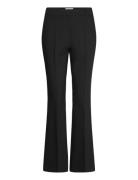 Selected Slfrita Mw Slim Flared Pant Fd Svart