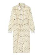 Mads Nørgaard Sheer Crink Mabel Dress Vit