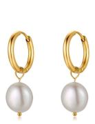 By Jolima Sienna Mini Pearl Earring Guld