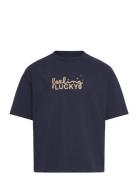 The New Tnruthie Os S_S Tee Marinblå
