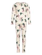 The New Tnholiday Rib Night Set Kräm