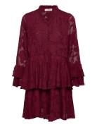 A-View Floretta Dress Burgundy