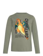 Minymo T-Shirt Ls Khaki Green