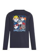 Minymo T-Shirt Ls Marinblå