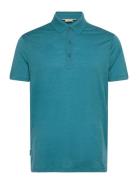 Icebreaker Men Merino 150 Tech Lite Ss Polo Blå