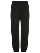 Calvin Klein A-Ls French Terry Emb Logo Pant Svart