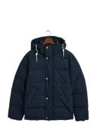 GANT Heavy Down Jacket Marinblå