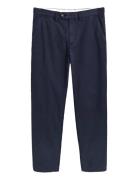 GANT Reg Tapered Canvas Chinos Blå