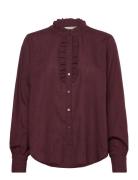 FREE/QUENT Fqraya-Shirt Burgundy