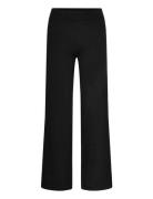 Davida Cashmere Wide Pants Svart