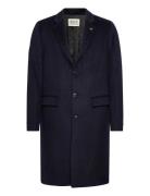Scotch & Soda Classic Wool Coat Marinblå