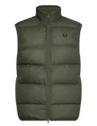Fred Perry Insulated Gilet Khaki Green