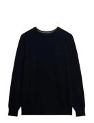 Superdry Wool Blend Jumper Marinblå