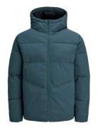 Jack & J S Jjglobal Puffer Jacket Marinblå