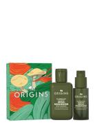 Origins Mega-Mushroom™ Calming Essentials Gift Set Khaki Green