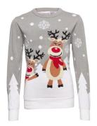 Christmas Sweats The Cute Christmas Jumper Grå