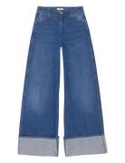 Wrangler Cuffed Trouser Blå