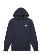 Lee Jeans Ww Full Zip Hoodie Marinblå