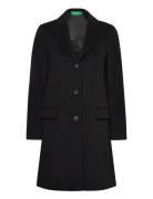 United Colors Of Benetton Coat Svart