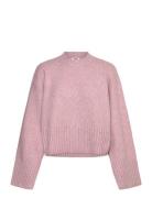Monki Knitted Over D Sweater Rosa