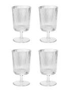 Stelton Pilastro Vinglas 0.18 L. 4 Stk Clear Nude