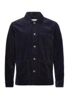 GANT Reg Cord Overshirt Marinblå