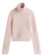 Tommy Jeans Tjw Nep 1/4 Zip Sweater Rosa