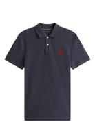 Tommy Hilfiger Heather Crest Reg Polo Grå