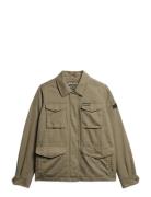 Superdry Embroidered M65 Military Jkt Khaki Green
