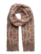 GANT G Pattern Wool Scarf Beige