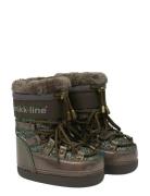 Mikk-line Snow Boot Glitter Grön