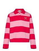 The New Tnrook L_S Pique Polo Rosa