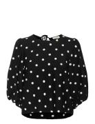 Soaked In Luxury Slidola Blouse Ss Svart
