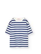 THE ANIMALS OBSERVATORY Stripes Navy Collie T-Shirt Marinblå