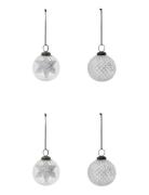 House Doctor Julepynt, Hdsnowi, Klar;Sølv Silver