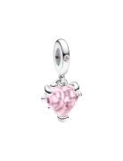 Pandora Family Tree Sterling Silver Dangle With Fancy Fairy Tale Pink ...