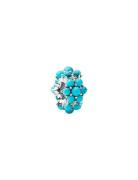 Pandora Sterling Silver Charm With Clear Cubic Zirconia And Imitation ...
