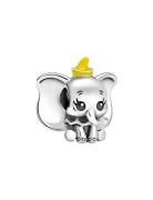 Pandora Disney Dumbo Sterling Silver Charm With Black And Yellow Ename...