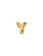 Pandora Letter Y 14K Gold-Plated Charm Guld