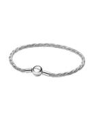 Pandora Twisted Snake Chain Sterling Silver Bracelet Silver