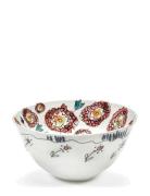 Serax Serax Marni Midnight Flowers Serving Bowl M D22Cm Anem Milk Vit